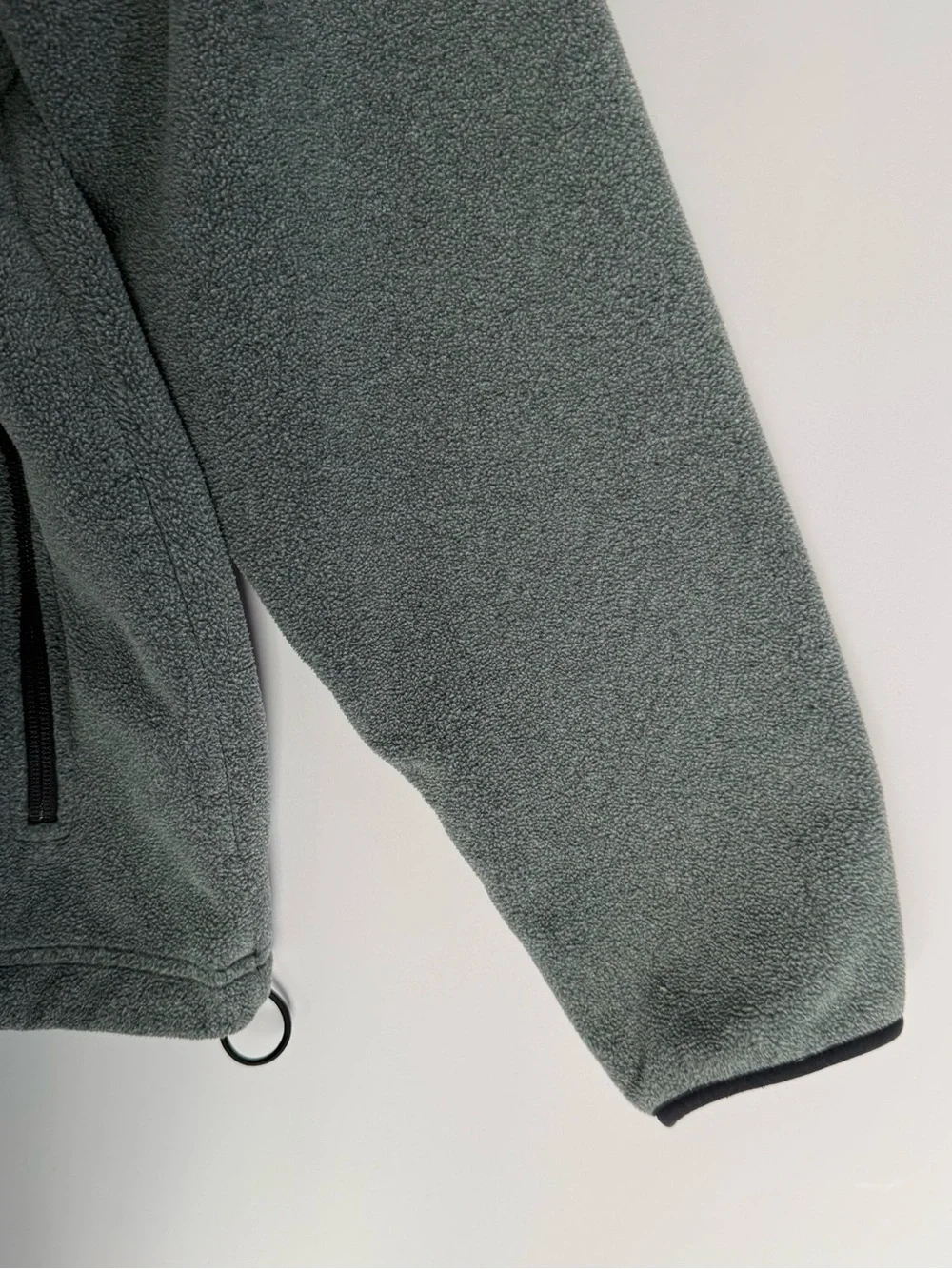 L.L. Bean Men's Full-Zip Heather Gray Fleece Jacket